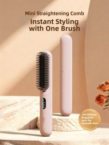 Negative Ion Protect Hair Straightener Styling Comb