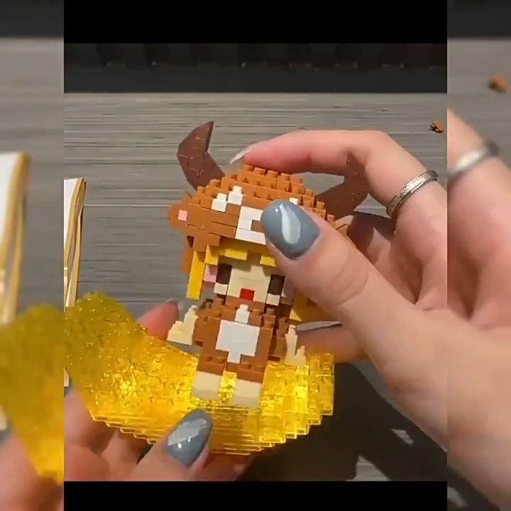 Bisa Bersinar) Nano Block Model 12 Rasi Bintang Balok Susun Mainan