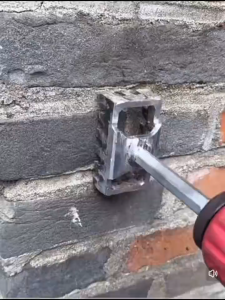 Stainless Steel Square Hole Punch Rectangle Slot Punch For Junction Box Opening