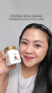 YURIZUMI Bibit Collagen 170g Hand Body Lotion Mencerahkan Kulit