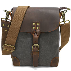 S. C. Cotton 2023 New Canvas Bag Mens Shoulder Bag Casual Mens Bag Original Crossbody Bag Minimalist Fashion Small Bag