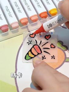 ENMY ปากกาอะคริลิค ปากกามาร์กเกอร์อะคริลิค 12 24 36 48