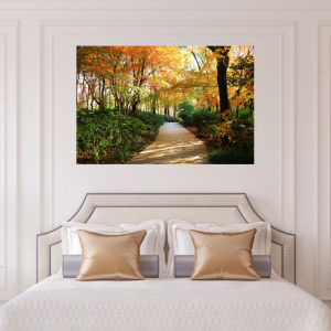 Modern Minimalist Self-Adhesive Wall Decals Bedroom Living Room Autumn Landscape Poster Stickers Home Decorations PVC Material