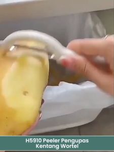 Gratis Ongkir - Pisau Pengupas Kulit Buah Sayur / Pisau Kupas Bahan Stainless Steel Import Murah