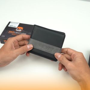 Zarventure Dompet Lipat Wallet Kulit Sintetis Za117