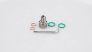 M12.1-1.25/1.5/1.75x 15mm Oil Drain Plug Oversize Piggyback Stainless Steel Self Tapping Oil Pan Thread Repair Kit with O-Ring
