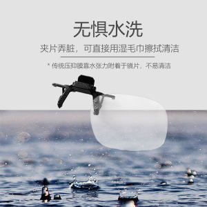 Domestic Weak Vision Suppression Film Clip-On Glasses Adult Single Eye Covering Device Lightweight Portable Eye Protection