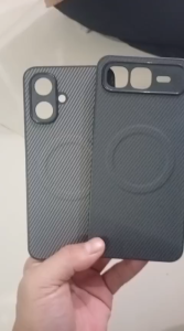 CASING HP INFINIX SMART 10 / 10 PLUS SILIKON KULIT LEATHER CARBON MAGSAVE SOFT CASE HANDPHONE