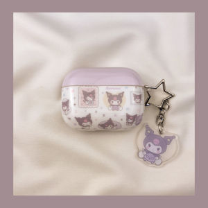 Cute Cartoon Kurokos Kurumi And Cinnamon Dog AirPods4 Protective Case Wireless Bluetooth  pro Earphone Cover Second Generation