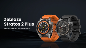 New Zeblaze Stratos 2 Plus GPS Smart Watch 1.43 AMOLED Display Compass Barometric Altimeter Fitness Tracking Smartwatch