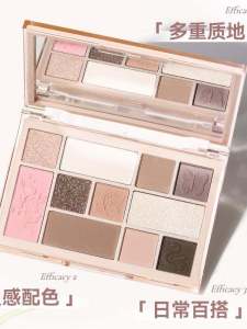 NOVO Star Cloud Eyeshadow Palette Multi-Use Portable Fine Eyeshadow Palette Highlighting + Contouring Student Friendly
