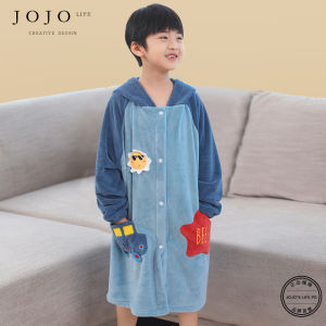 JOJOS L. PD.Sound. Absorbent Water Bath Towel Cape Robe with Hat Non-Cotton Full Cotton Bath Towel Children Home Use