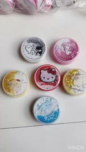 ตลับคอนแทคเลนส์ แบบกลมกริชเตอร์ ลิขสิทธิ์แท้ ตัวจุ๊บคอนแทคเลนส์ ContactLens BoxSet