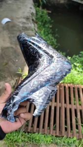 Forged biru 2pcs Cover stang nmax old