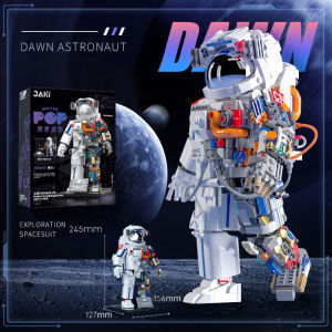 Đồ Chơi Lắp Ráp Kiểu LEGO Mô hình Trưng Bày Phi Hành Gia Dawn Astronaut JAKI 9106 Với 800 Mảnh Chi Tiết