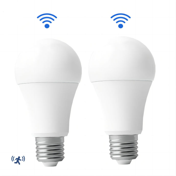 Cảm Biến Chuyển Động Bóng Đèn LED E27 6W-20W Cảm Biến Radar Ánh Sáng ...