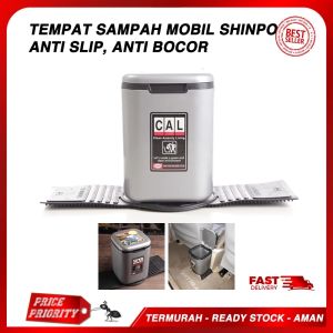 Tempat Sampah Mobil Kotak Shinpo/Tong Sampah Car Dustbin