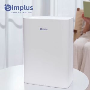 SimplusPink 2 in 1 Dehumidifier and Purifier Air Freshener Household Dehumidifier and Air Purifier with HEPA H11 Filter Electric Air Cleaner 1.5L Water Tank for Room/Office