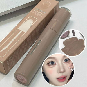 Lyserød Liquid High Gloss Brightening Covers Spots Natural Three-dimensional Lacrimal Groove and Nose Shadow Repair Stick Liquid Foundation