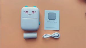 Mini Portable Bluetooth Thermal Printer Wireless Bluetooth ocket Printer Paper Photo 57 mm Label Sticker Notes Printer