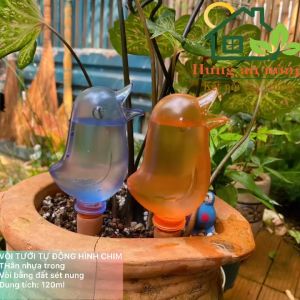 Đầu tưới chậm tự động hình con chim tiêu chuẩn châu âu dung tích 120ml thời lượng tưới đến 24h ( xem trong mô tả )