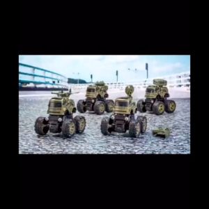 Mainan Anak Mobil Zap Army Monster Truck Special Force Friction Loreng