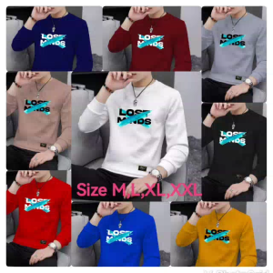 Promo Sweater Keren Crewneck  Trendy Sweatshirt Kasual Kaos Elegan Sweter Lost Minds Kekinian