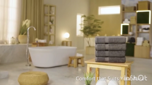 Premium Grey Towel 70x140cm 600gsm | Tuala Mandi Hotel Homestay Airbnb | 毛巾 家用 酒店 深灰/灰色