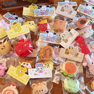 【Local Seller】Cute Plush Keychains for Girls Soft Animal Dolls Pendant Bag Charms Backpack Clip Soft Toys Gifts for Kids