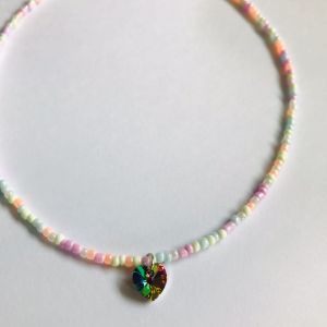 Kalung Necklace Choker Beads Manik Kekinian
