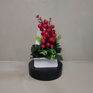 Bunga Hias Plastik - Bunga Mini Berry Vas Bulan - Tanaman Hias - Bunga Pajangan Dekorasi Rumah