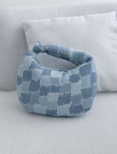 KYOMU"tas tangan/handle wanita jolie denim jeans(free box)