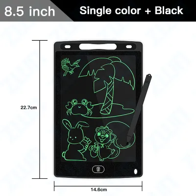 6.5/8.5/10/12/16Inch LCD Drawing Board Writing Tablet Digit Magic Blackboard Art Painting Tool Kids Toys Brain Game Childs Gift