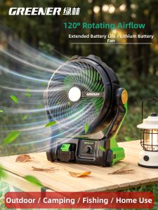 Portable Outdoor Industrial Fan with Ultra-long Endurance