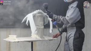 Spray Gun Mini Auarita Lion Light HVLP Original Segel