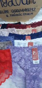 Bộ 10 quần lót nữ hoa ren lưới mềm mại cao cấp mã 817 - My Loan 42