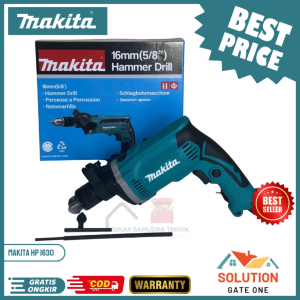 HAMMER DRILL MAKITA HP1630 (16MM) "Dengan Daya 710 WATT"