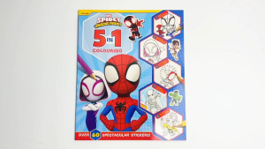 Marvel Spidey & Amazing Friends 5 In 1 Colouring Book With 60+ Stickers & Fun Activities For Kids