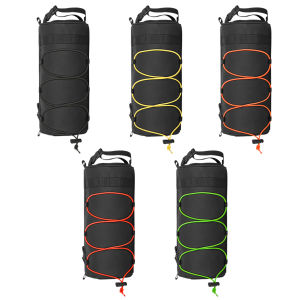 Winnereco Waterproof Bicycle Frame Storage Roll Bag & Handle Strap Bicycle Handlebar Storage Pack Professional Cycling Accessories