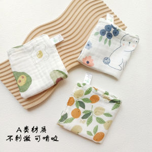 Pure Cotton Bamboo Cotton Baby Handkerchiefs Bamboo Fiber Soft Squishy Saliva Wipes for Newborns And Babies Experiencing Vomiting