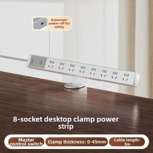 Bull | Tabletop Desktop Clamped Fast Charging Power Strip