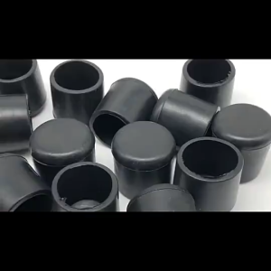 Rubber Round Furniture Leg Caps Non-Slip Protectors for Table Chair PVC Floor Shock Absorbing Covers
