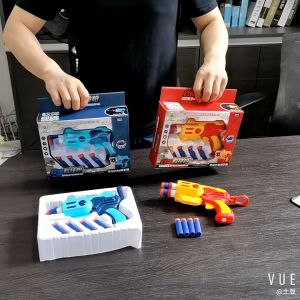 Đồ chơi s.úng hơi b.ắn 4 đạ.n mếm xốp Đồ chơi vận động ngoài trời an toàn Đồ chơi chất liệu nhựa cao cấp