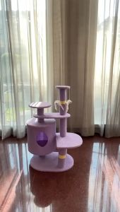 MIAW COCA COLA Cat Play Cat Condo Mainan Kucing Rumah Kucing Tiang Pohon Kandang Hewan Peliharaan