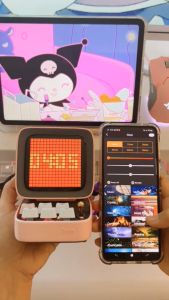 Divoom Ditoo Plus&Ditoo Pro&Ditoo 5m&MiniToo Global Version Pixel Art Game Portable Bluetooth Speaker 16x16 LED App Controlled