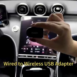 2 in 1 Wireless Carplay ไร้สาย Android Auto USB Dongle Plug And Play