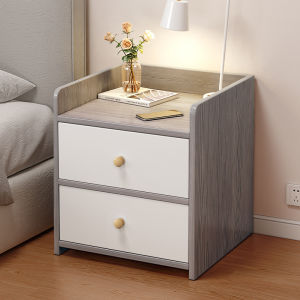 Bedside Snack Storage Narrow Cabinet Modern Style