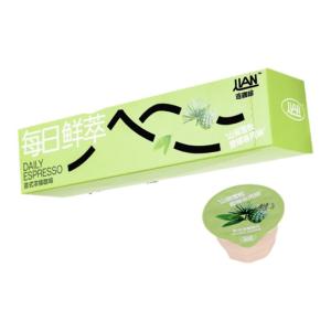 LIANFEIKAFEI | Mountain Cedar & Biluochun Flavored Instant Black Coffee Powder 2g*7 Pieces