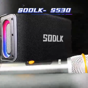 SODLK S530 ซับวูฟเฟอร์ bluetooth speaker 150W ลำโพงบลูทูธไร้สายพกพา ไร้สายพร้อม 2 ไมโครโฟน รองรับการ์ด TWS TF USB