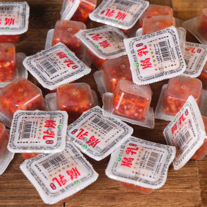 Authentic Hunanese Rural Red Square Fermented Tofu 250g Spicy Flavor Boxed Specialty Food Traditional Chinese Condiment